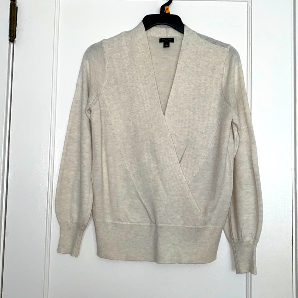 Ann Taylor Wrap Sweater NWOT